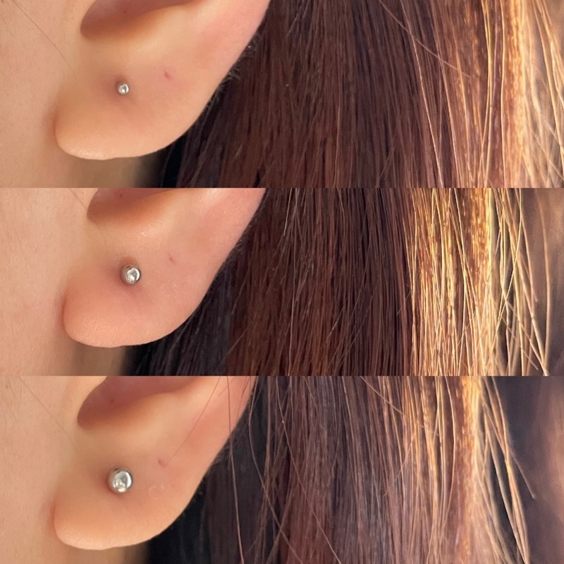 Bông Tai bi titan nam nữ / Madde