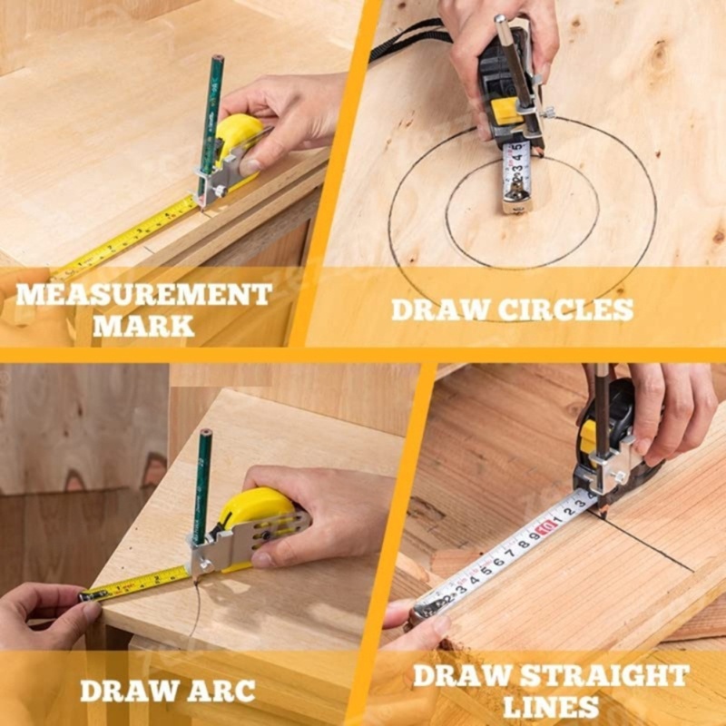 Thước Kẹp Đo Góc Tua Rua 80mm / 3-in Chuyên Dụng