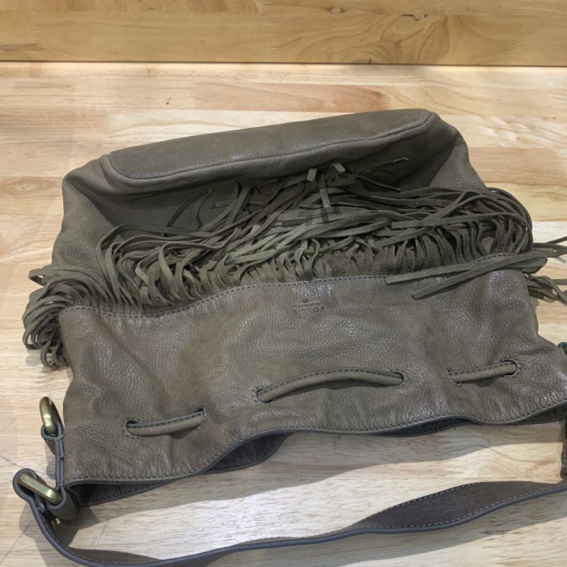 Túi bucket đeo vai da lạ secondhand  18231122