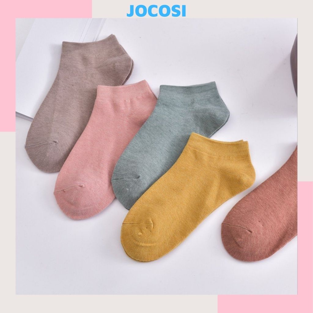 Tất nữ cổ ngắn chống hôi chân mềm mại, Vớ nữ dễ thương JOCOSI T081