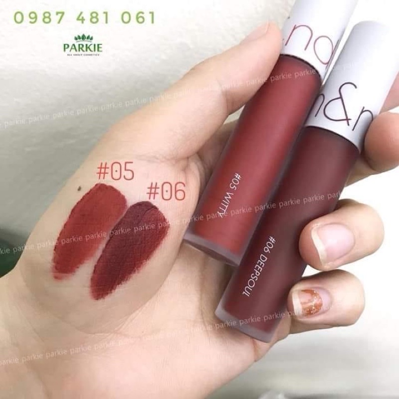 SON ROMAND ZERO VELVET TINT 06 ĐỎ NÂU