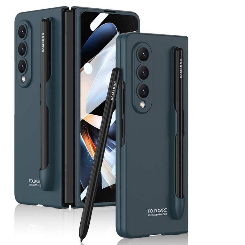 Ốp Điện Thoại Siêu Mỏng Có Ngăn Đựng Bút Cho Samsung Galaxy Z FOLD 4 3