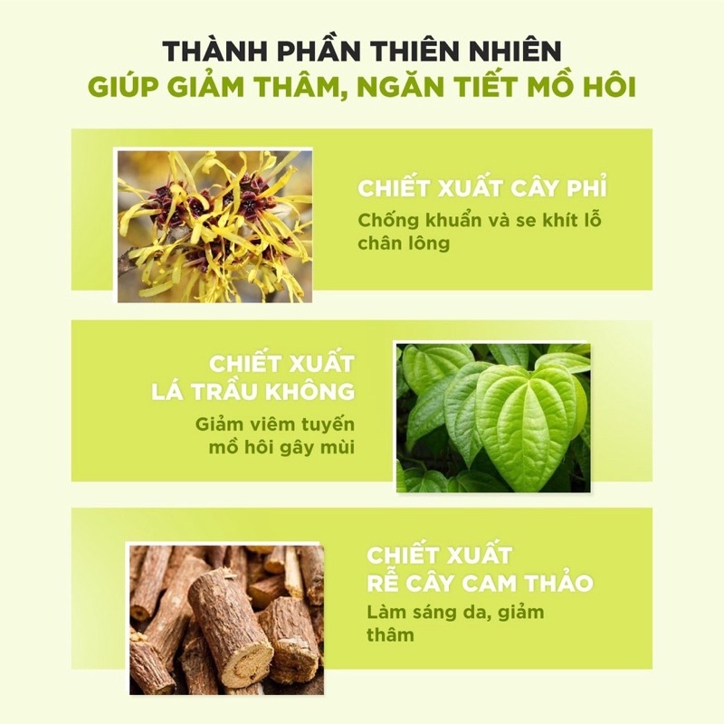 Khử mùi hôi nách API, Son nách API, Lăn khử mùi ngăn tiết mồ hôi 72h Mee Natural 10ml