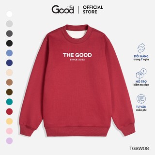 Áo Sweater Unisex Thiết Kế THE GOOD/ Basic Sweater