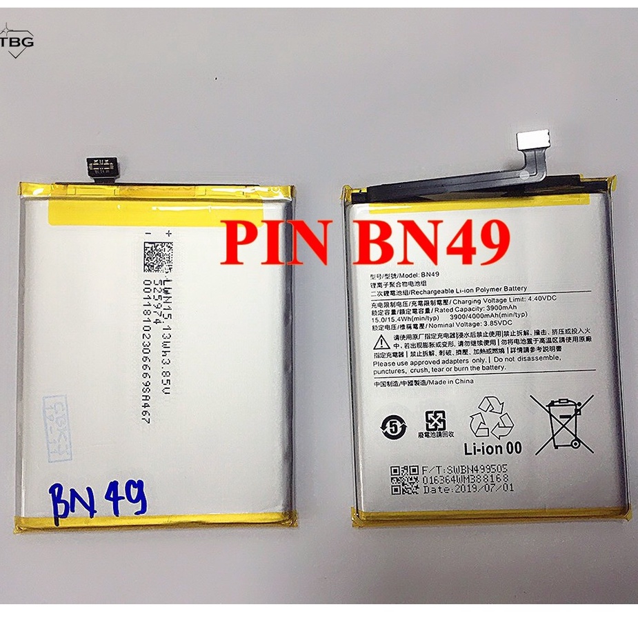Pin điện thoại Xiaomi' Redmi 7A/ BN49 dung lượng 4000mAh