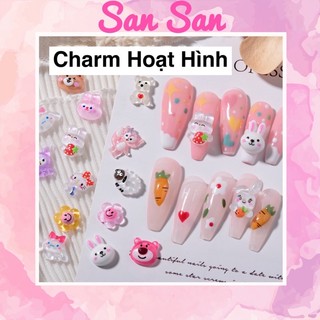 Charm Hoạt Hình phong cách hàn quốc dễ thương - Mẫu Trong