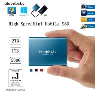 Ổ cứng di động ssd cổng usb 3.1 type c 4tb / 2tb / 1tb
