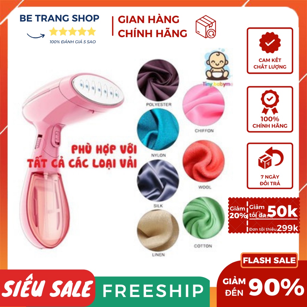 Bàn là hơi nước cầm tay SOKANY 3060 LỖI 1 ĐỔI 1 BẢO HÀNH 12 THÁNG
