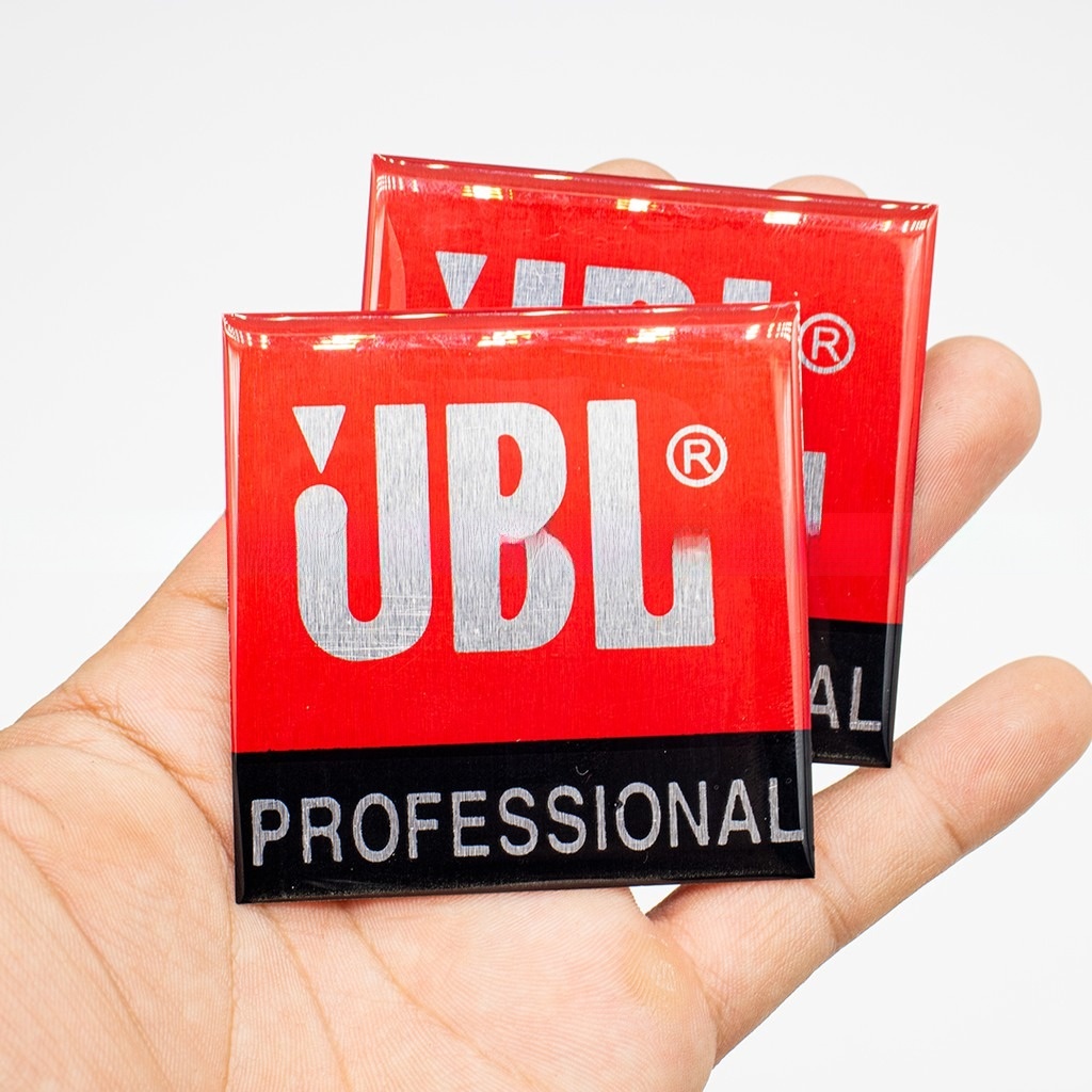 Tem Loa JBL Professional Đỏ Đen 6cm x 6cm giá 2 chiếc