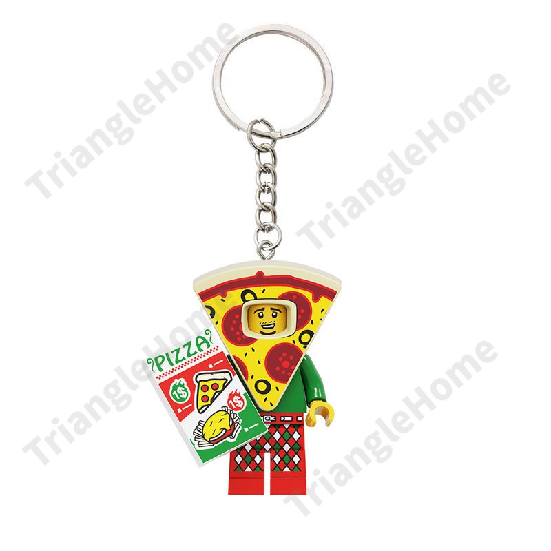 Móc Khóa Hình Lego Hình Chú Cá Mập Dễ Thương