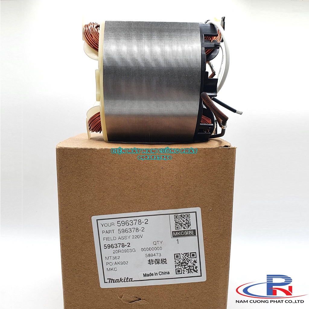 Stator máy phay Makita Maktec MT362 M3600B 596378-2