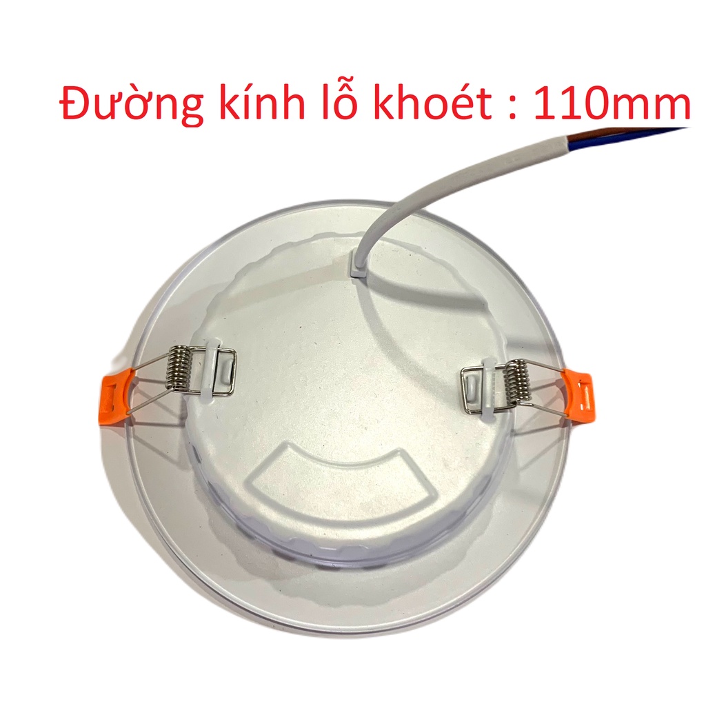 Đèn âm trần 12W viền trắng LED Downlight DOB