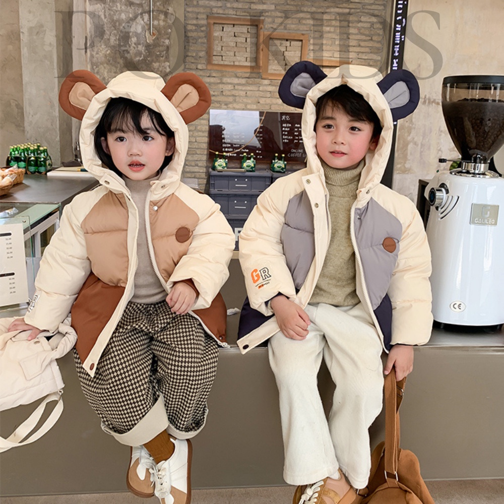 Siêu phẩm áo phao bé trai bé gái 15kg - 30kg . Áo khoác phao trẻ em NK Hàn - Shop Po Kids