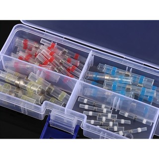 Hộp 100 chiếc cút nối dây điện tự hàn co nhiệt cho dây điện tới 6mm2
