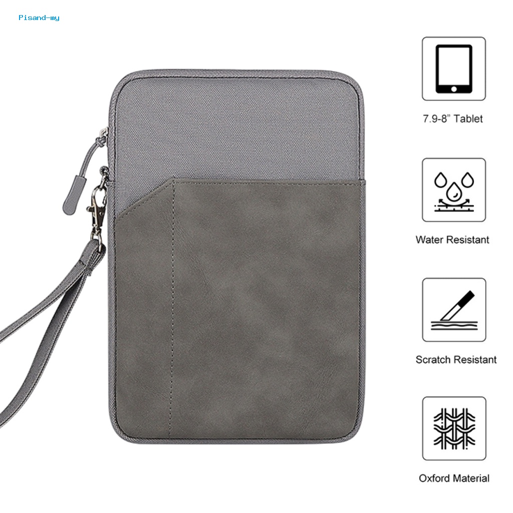 Túi Đựng Máy Tính Bảng Có Khóa Kéo Và Dây Đeo Chống Thấm Nước Cho iPad Mini 7.9-8.4 Inch