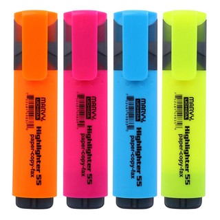 Bút dạ quang Highlighter MARVY 55 ( có tông màu pastel)