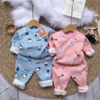 Quần áo trẻ em thu đông chất nỉ bông cho bé trai và bé gái từ sơ sinh đến 16kg - JKIDS