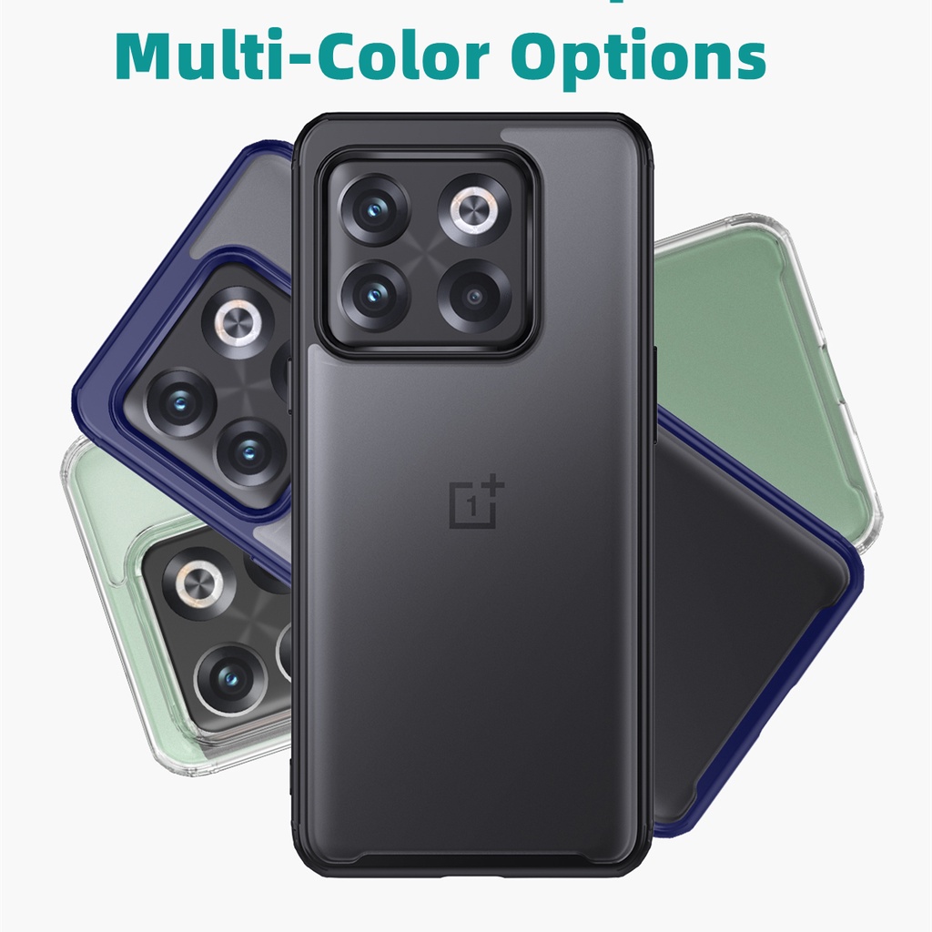 Ốp Điện Thoại Armor Nhám Trong Suốt Chống Sốc Thân Thiện Với Da Cho OnePlus Ace Pro 10T 10 9 Pro Nord N100 CE 5G