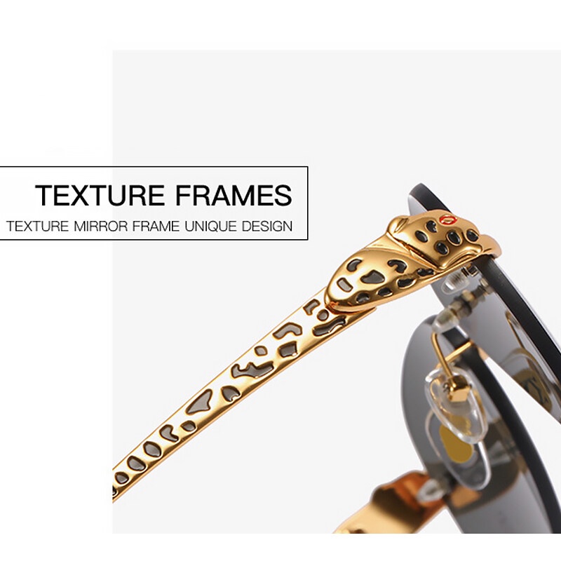 Kính Mát Gọng Kim Loại Thời Trang Cho Nam Nữ