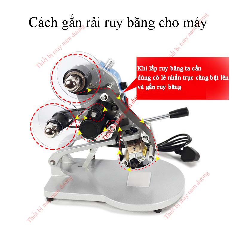 Máy in date DY-8 &gt; máy đống date thực phẩm