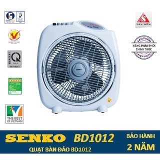 ⚡CHÍNH HÃNG - CÓ GIAO HỎA TỐC⚡Quạt bàn đảo 3 tấc SENKO BD1012