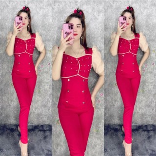 Sét bộ thun cát hàn siêu dễ thương.TCH64