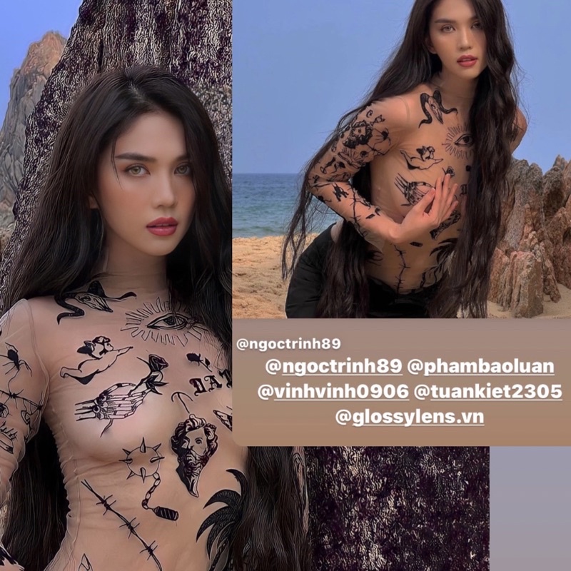 Kính áp tròng PA BROWN Lens | Size không giãn HSD 3tháng. Giá 1 đôi tặng khay @glossylens.vn