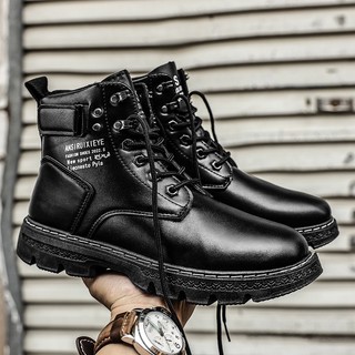 Giày boot nam ast-7 thời trang - giày cao cổ nam mới 2022