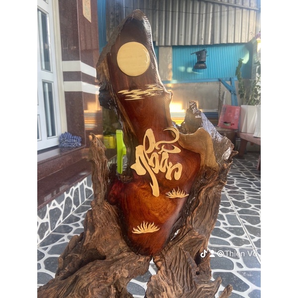 Tranh Thư pháp gỗ