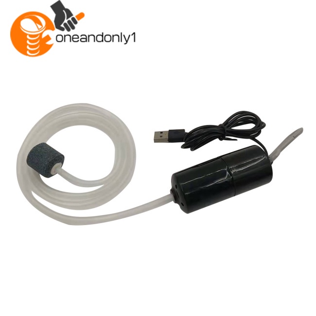 Máy Bơm Oxy Mini Siêu Êm Sạc Usb Cho Bể Cá