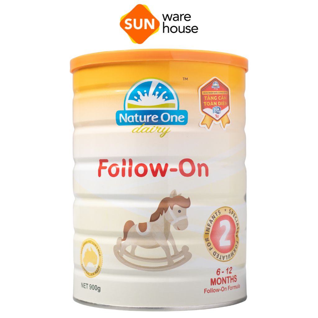 Sữa Bột NATURE ONE Dành Cho Bé Từ 6-12 Tháng Tuổi Dairy Follow On Formula Step 2 900G