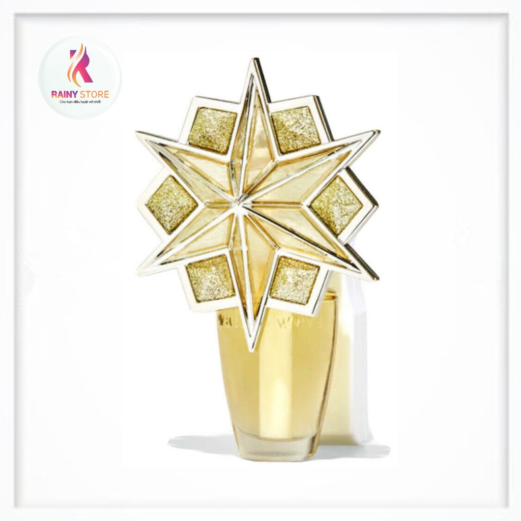 Đèn xông tinh dầu Bath & Body Works Shining Star Nightlight Wallflowers Fragrance Plug điện 110V