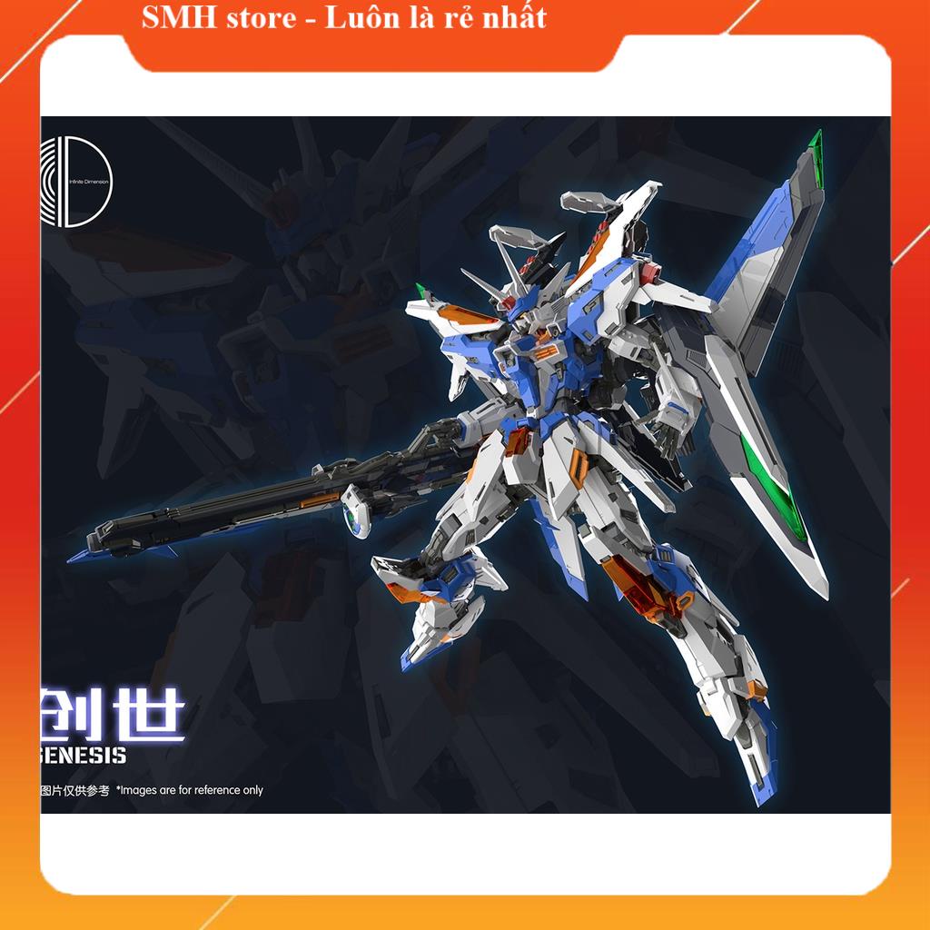 Mô Hình lắp ráp robot 1/100 infinity dimension GENESIS Chuyển đổi được 2 dạng