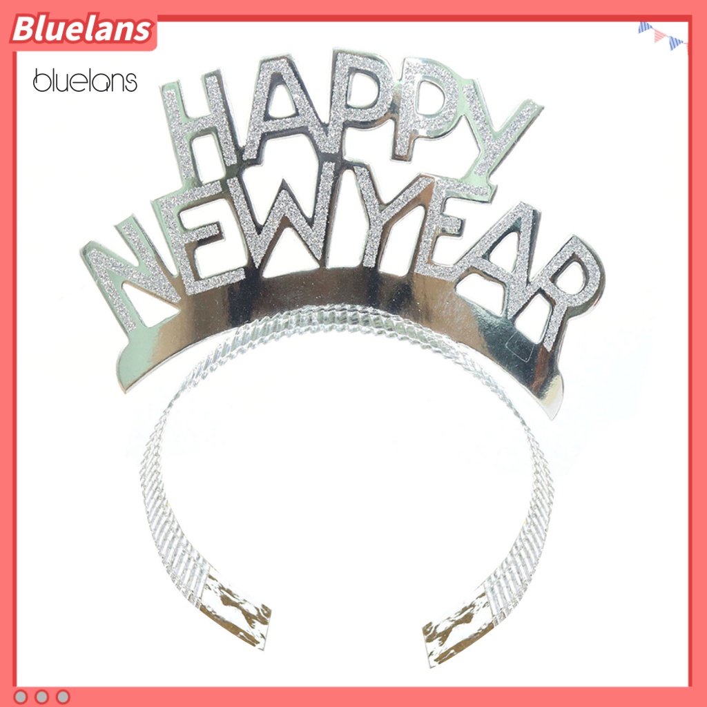 Băng Đô Cài Tóc Họa Tiết Chữ Mừng Năm Mới / Giáng Sinh