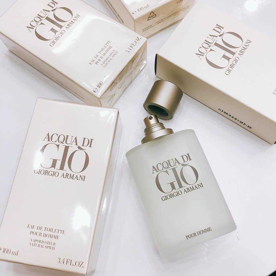 Nước Hoa Nam AQuaDi Giò Trắng EDP 100ml Nam tính lịch lãm, quyến rũ phái nữ- Authentic- Chính Hãng