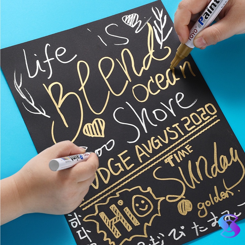 Bút vẽ bánh xe Đánh Dấu Sơn Màu Vĩnh Viễn / Xe Hơi / Xe Máy TOYO Chính Hãng