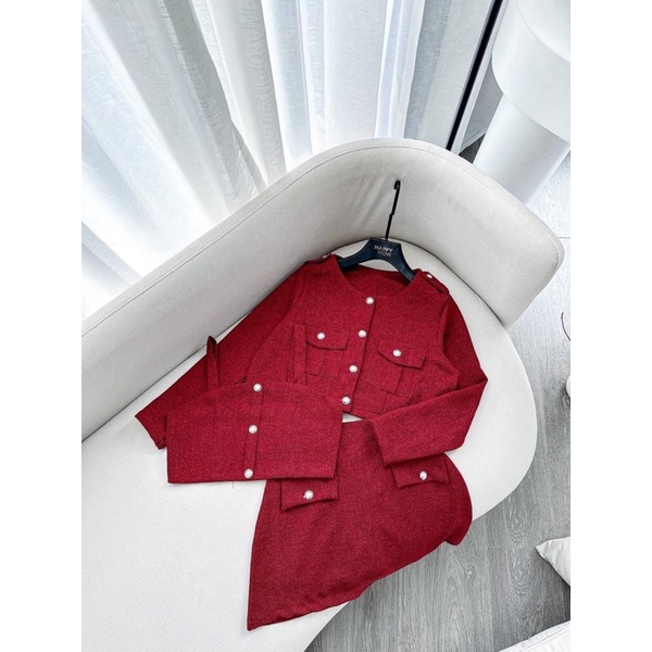 🎀🍀bigsize set dạ chân váy kèm áo khoác 55-100kg 🍀🎀