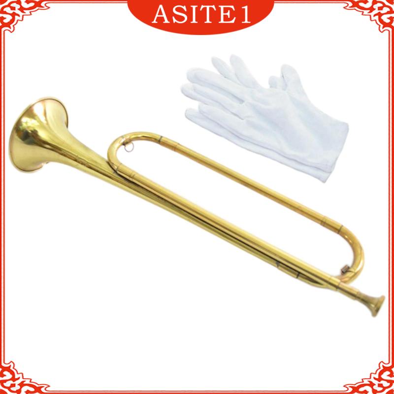 Bb Bugle Bằng Đồng Thau Màu Vàng 47cm Cho Người Mới Bắt Đầu