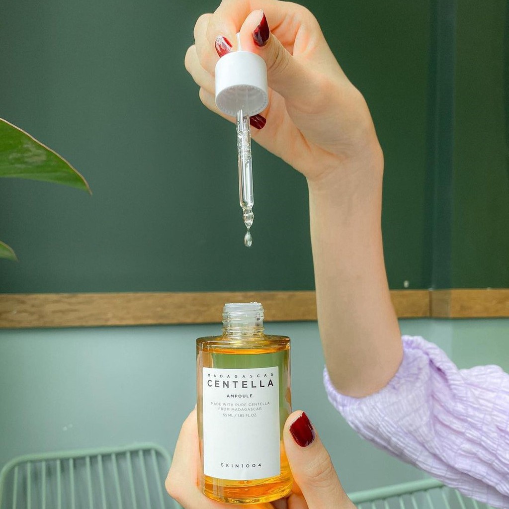 Tinh Chất Rau Má giảm Mụn, Phục Hồi Da Skin1004 Madagascar Centella Asiatica 100 Ampoule 100ml Serum - PRO01