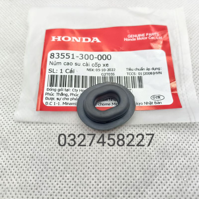Núm Cao su gài cốp, nhựa xe DREAM, WAVE, FUTURE zin Honda