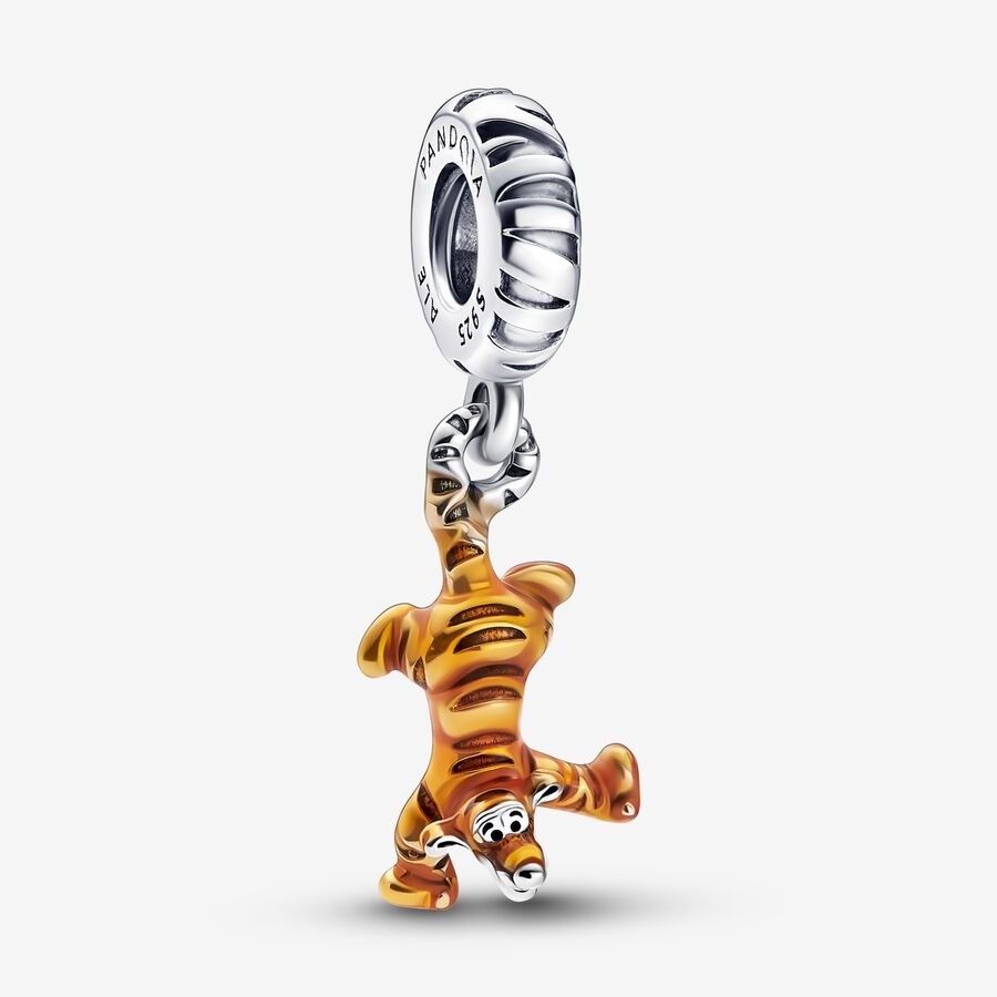 Mặt Dây Chuyền Mạ Bạc 925 Hình Gấu Pooh Dễ Thương