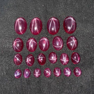 Mặt nhẫn màu đỏ ru bi có ánh sao đẹp