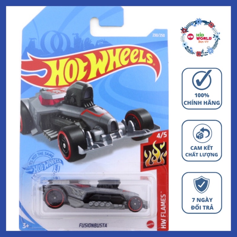 Xe mô hình Hot Wheels basic Fusionbusta GRX56, 40K.