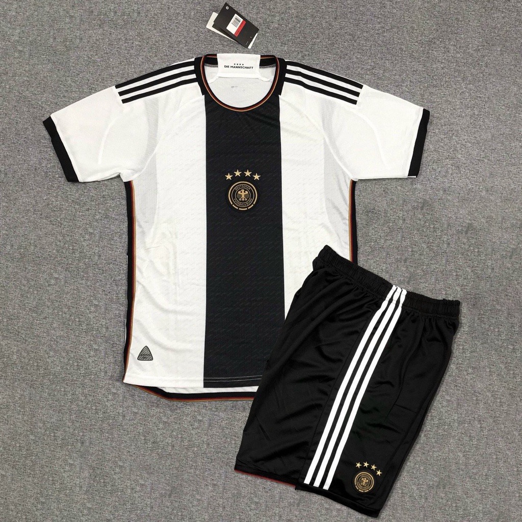 Bộ Quần Áo Đá Bóng Đội Tuyển 2022 Chuẩn Mẫu Thi Đấu Hàng Mè Caro Cao Cấp Thoáng Mát, Thoáng Khí Thoải Mái Vận Động