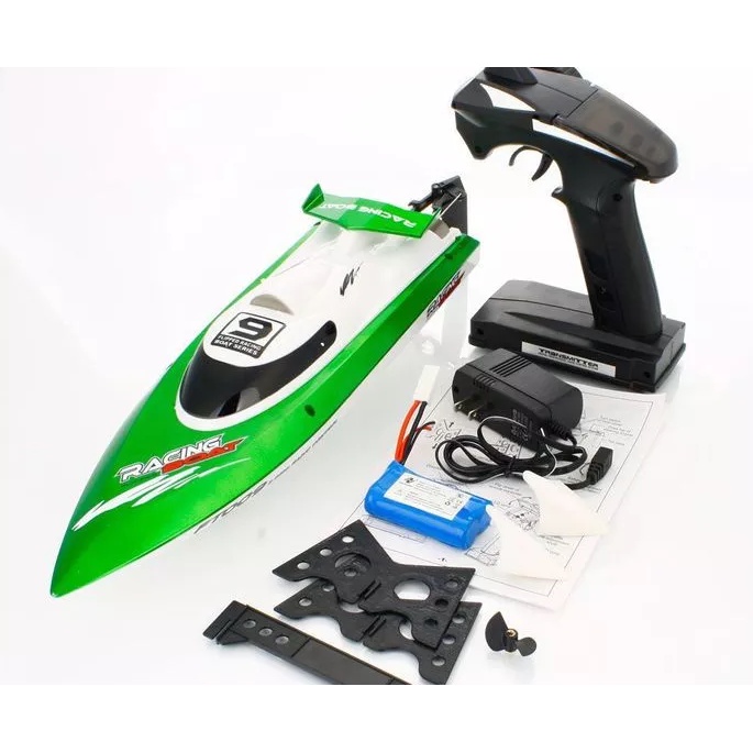 Tàu cano điều khiển từ xa Feilun FT009 tốc độ cao 35km/h chính hãng hàng xịn 2.4GHz