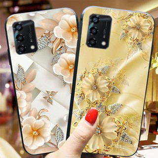 Ốp lưng oppo a74 / oppo a94 / oppo a95 in hình hoa , ốp nữ sang trọng