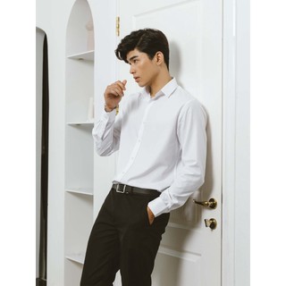 Áo Sơ Mi Nam Basic Button-down, Chất Vải Cotton Thoải Mái, SM006084, SOMEHOW