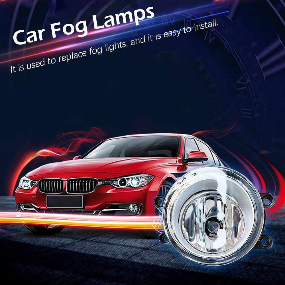 2 Bóng Đèn Pha Phá Sương Mù 12V 55W Cho Xe Hơi Toyota Corolla AXIO Camry Yaris