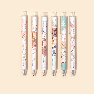 Bút Bi Mực Nước Mèo Cute