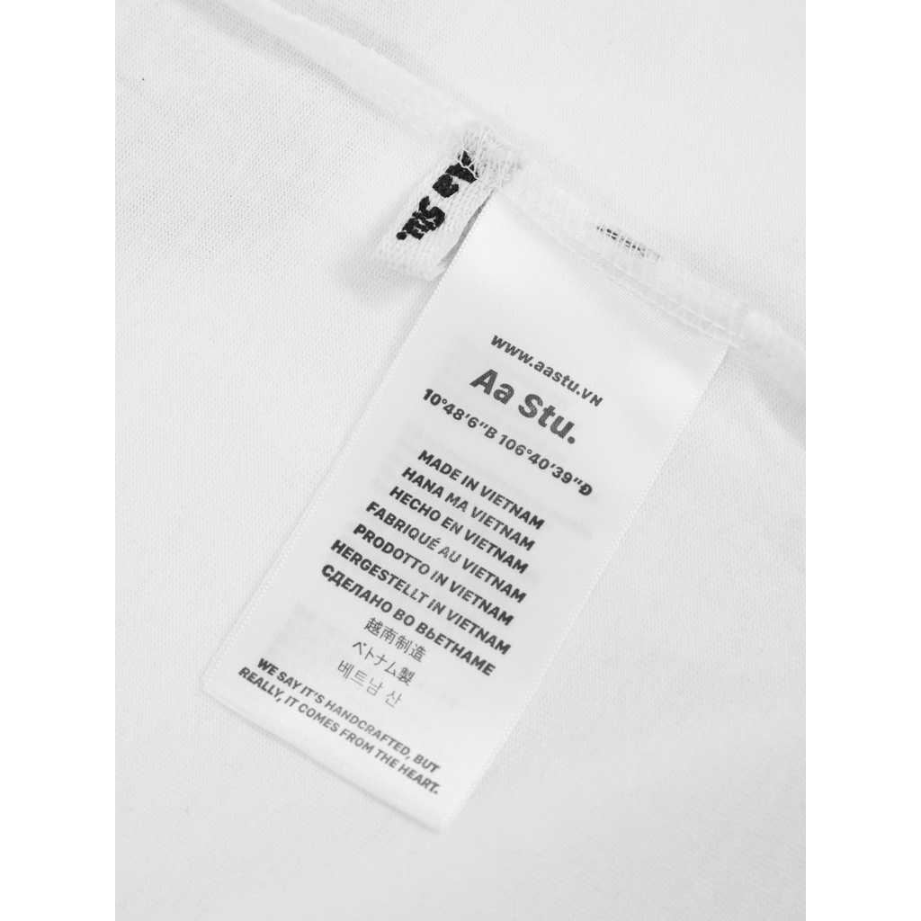 ÁO THUN XỊT SƠN TRÁI TIM AA STU - AA STU.® BOXY HEART SPRAY TEE - M/WN Aastudio